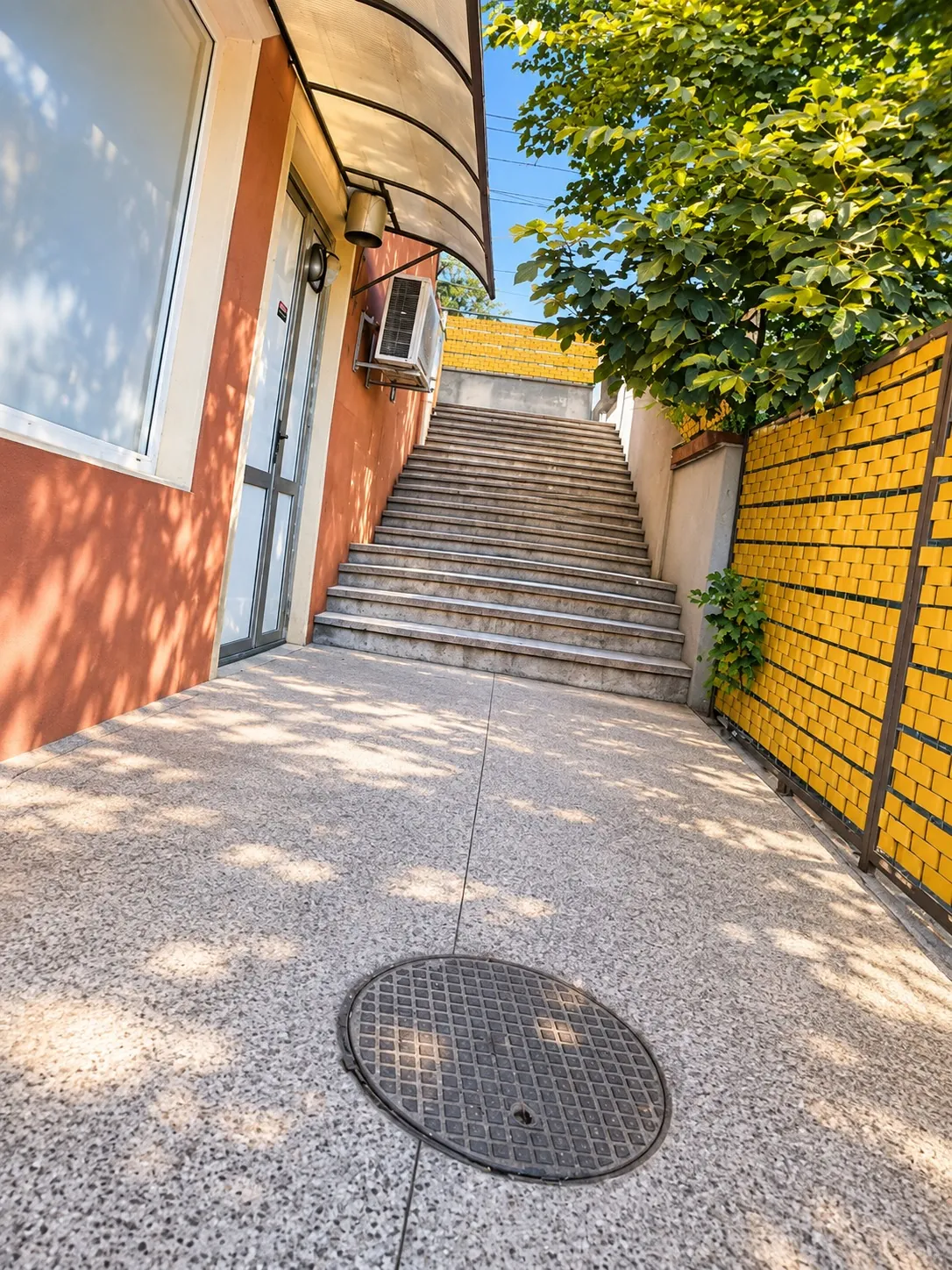 Hostel entrance
